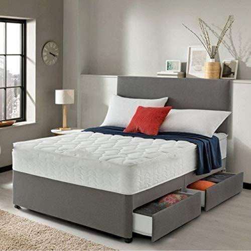 image for Brand New Divan small Double bed base + headboard & Comfy == same Day Delivery 