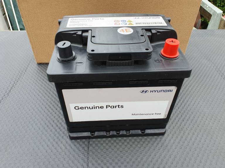 New Genuine Hyundai Kona i30 i20 i10 Starter Battery - LP370APE044CH0