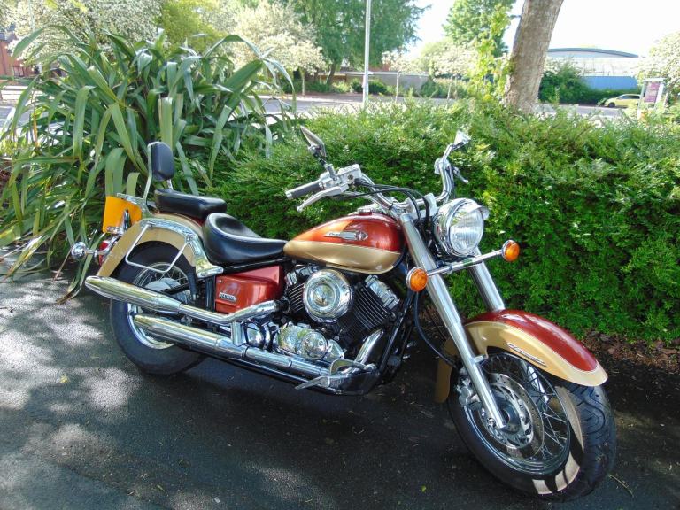 Yamaha XVS650 1998 Dragstar Classic custom cruiser shaft drive new MOT ok A2