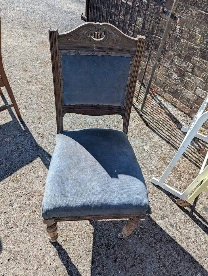 X3 '£10 Each' Antique Dining Chairs for Upcycling