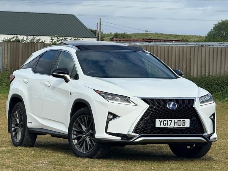2017 Lexus RX 3.5 450h V6 F Sport CVT 4WD Euro 6 (s/s) 5dr ESTATE Petrol/Electric Hybrid Automatic