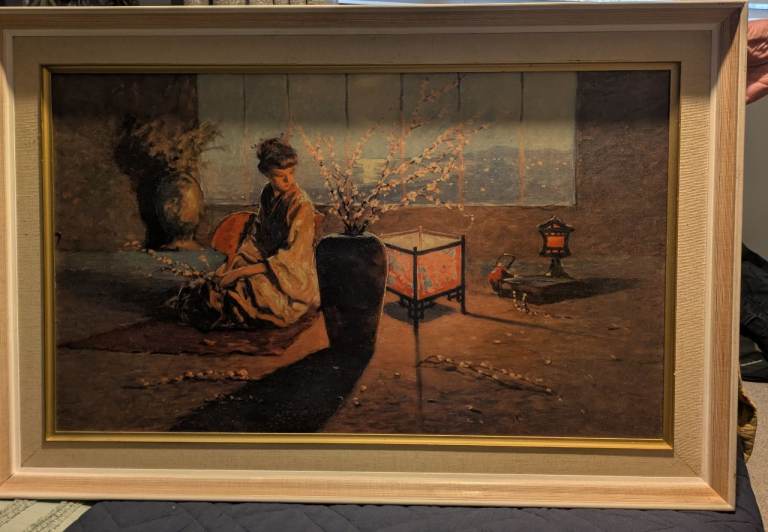 Picture Madam butterfly 60 years old excellent condition £25