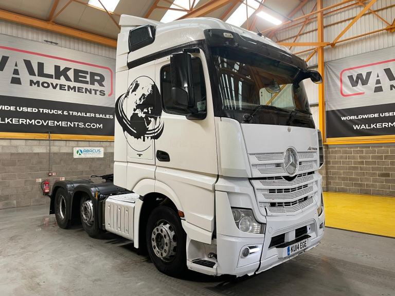 MERCEDES ACTROS 2545 STREAMSPACE *EURO 6* 6X2 TRACTOR UNIT - 2014 - KU14 EGE