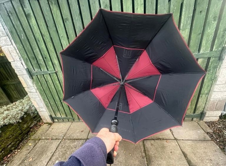 Vintage Tiger Woods Golf Umbrella