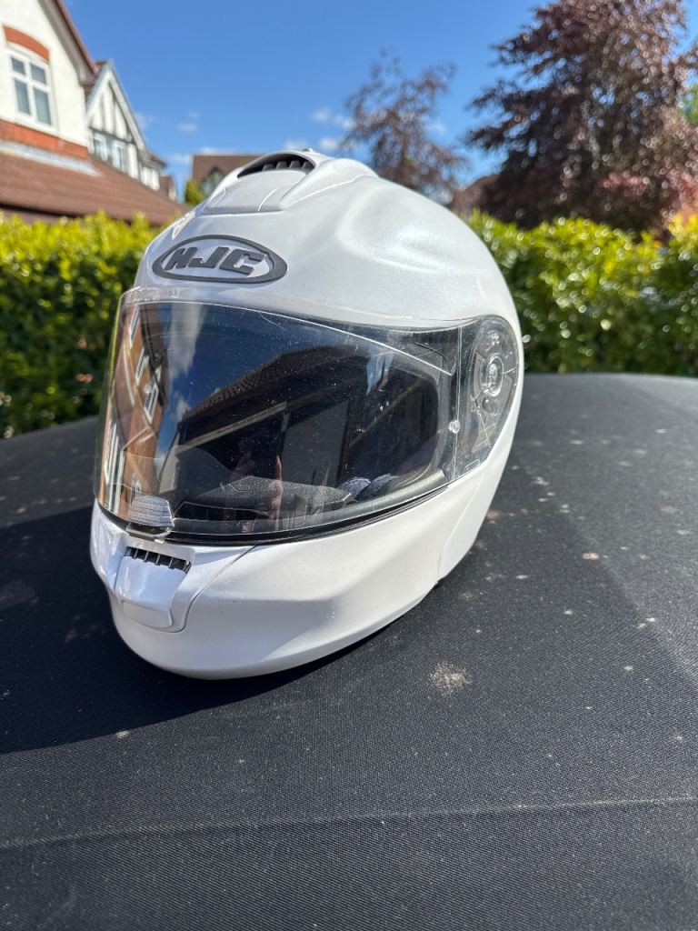 H J C motorcycle helmet flip front 