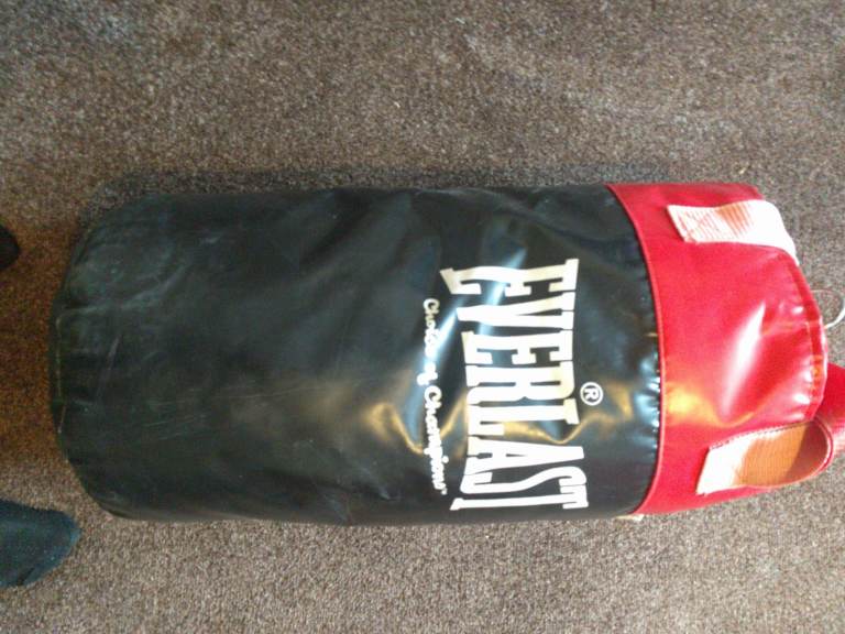 Everlast boxing bag  now reduced to £25