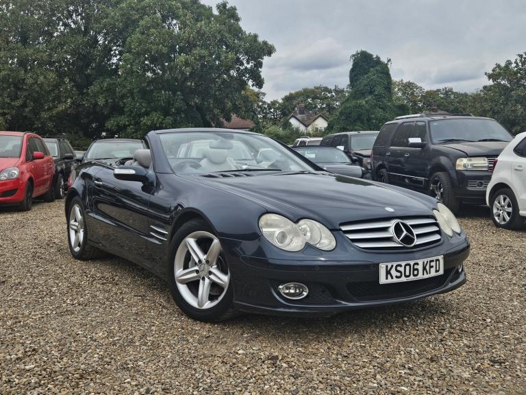 LATE 2006 FACELIFT MERCEDES BENZ SL SERIES SL350 [272] CONVERTIBLE ULEZ FREE