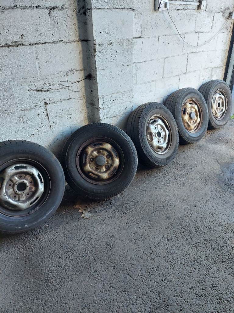 Transit tyres n rims