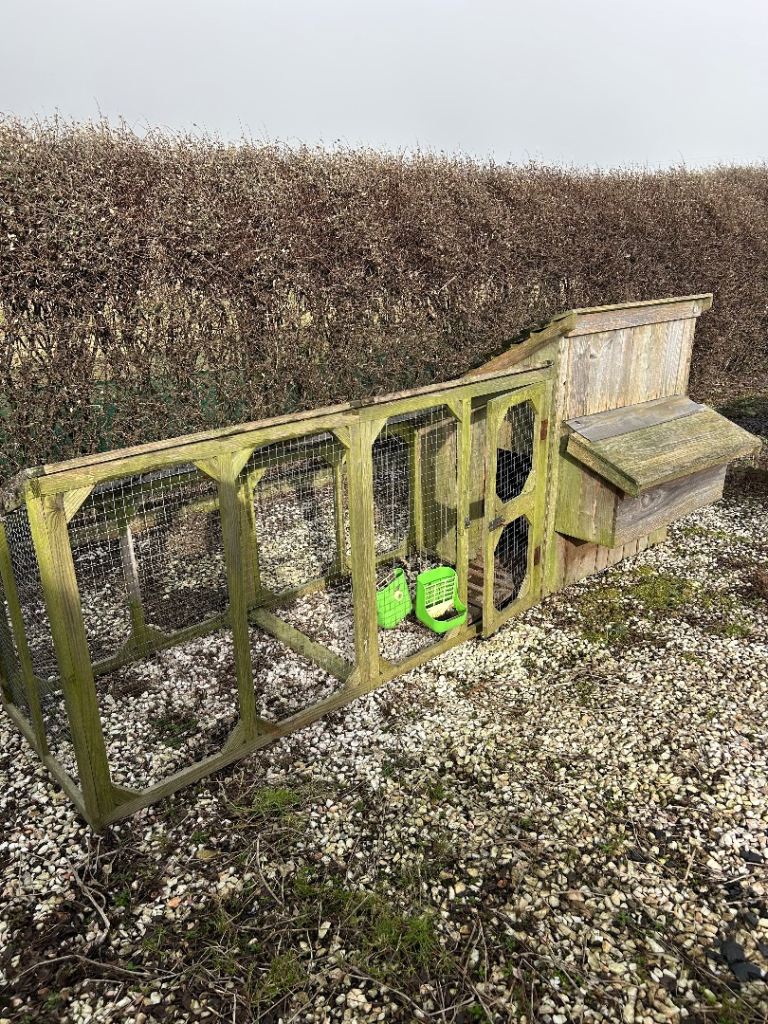 Chicken coop & run