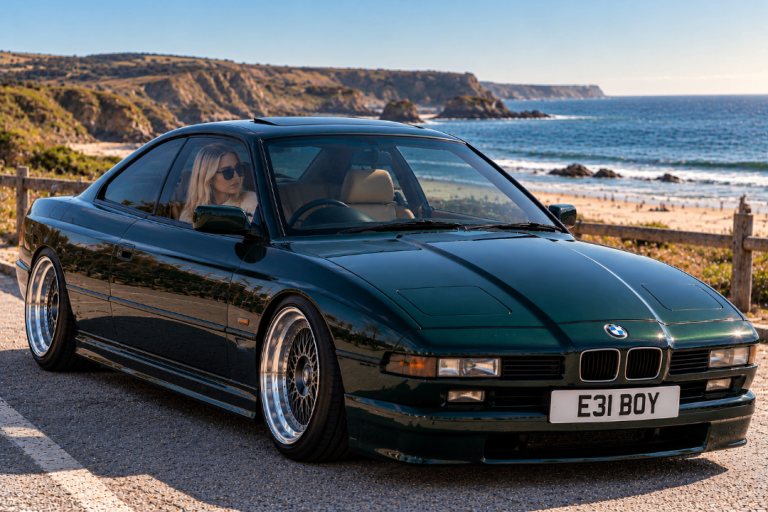 E31 FKU / E31 FKU / E31 BOY / E31 OFF / E31 OLD - BMW E31 funny rude private car number plate