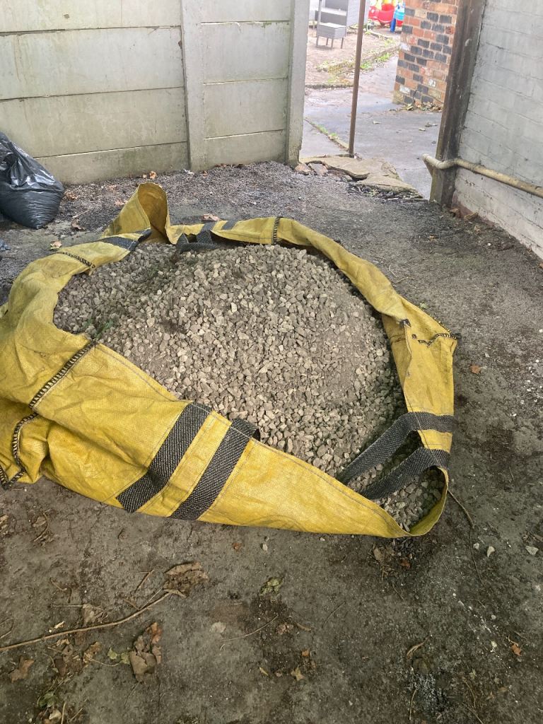 Free Garden Fill: Gravel and Soil Mix