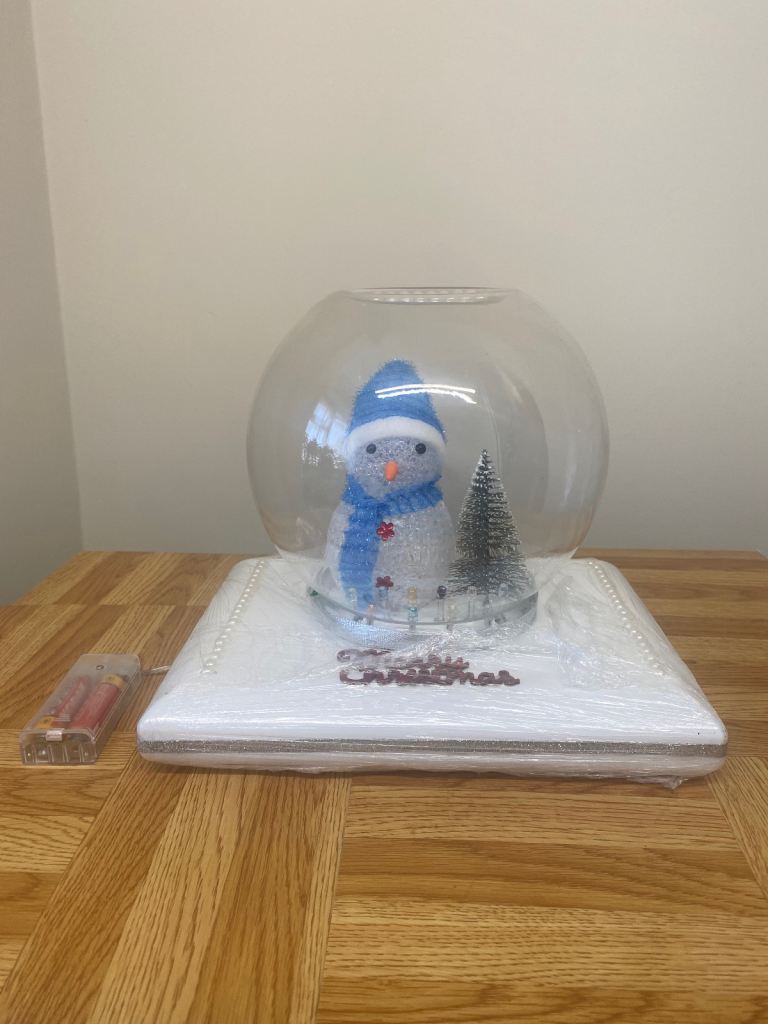 Christmas globe table lamp..###2 