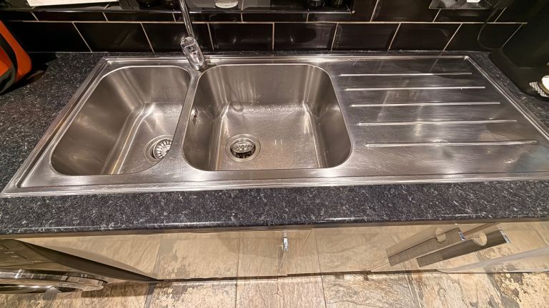 Stainless Steel Double Sink 
