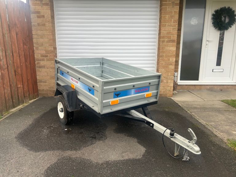 WilStow Galvanised Utility Trailer – Cover Included – Ready to Tow
