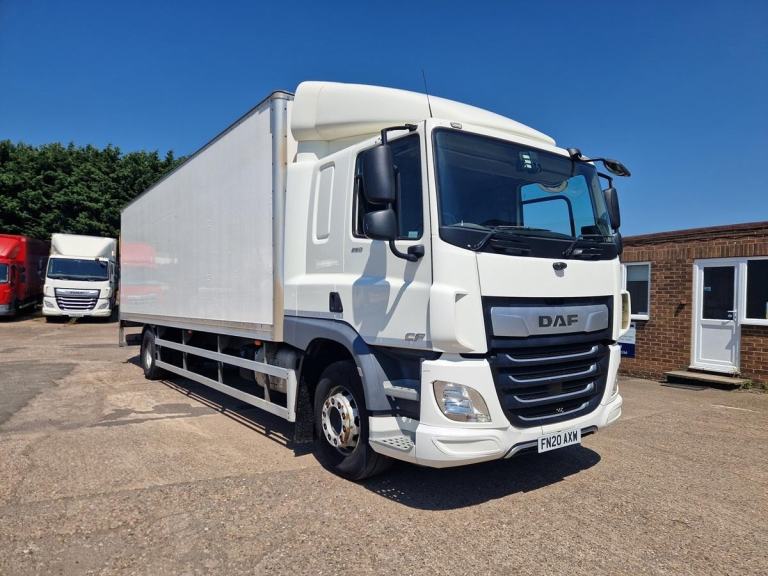 Daf CF 260, 2020, 28ft Box Body Truck, Sleeper cab, 448000 Kms, July 27 MOT