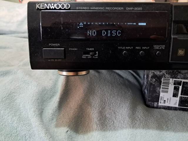 Kenwood DMF-3020 Stereo Minidisc Recorder – Good Condition | in