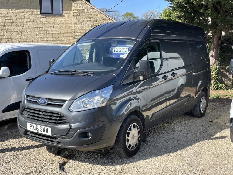 FORD TRANSIT CUSTOM 2.2 TDCi 290 Trend High Roof Grey +No VAT+