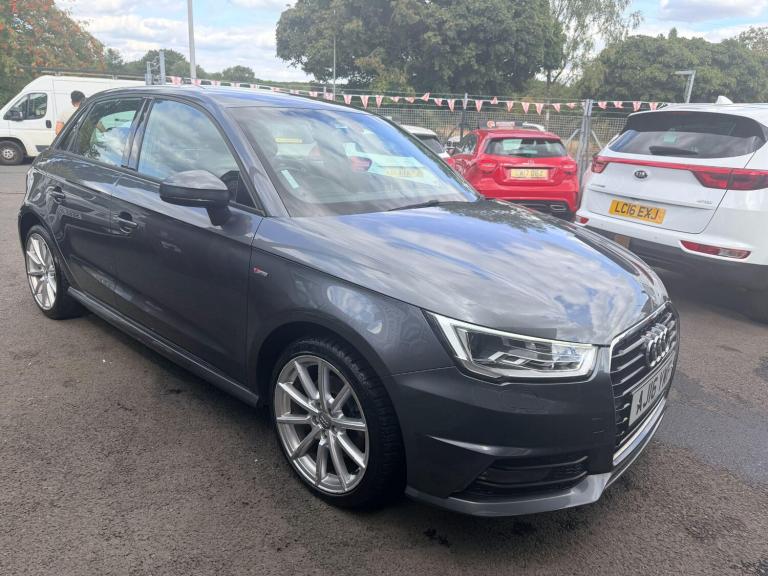 2016 Audi A1 1.4 TFSI S line Sportback Euro 6 (s/s) 5dr HATCHBACK Petrol Manual