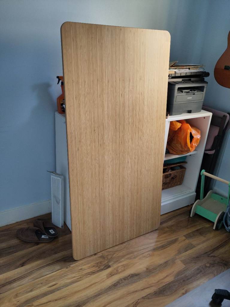 Desk top 150x80 bamboo ikea