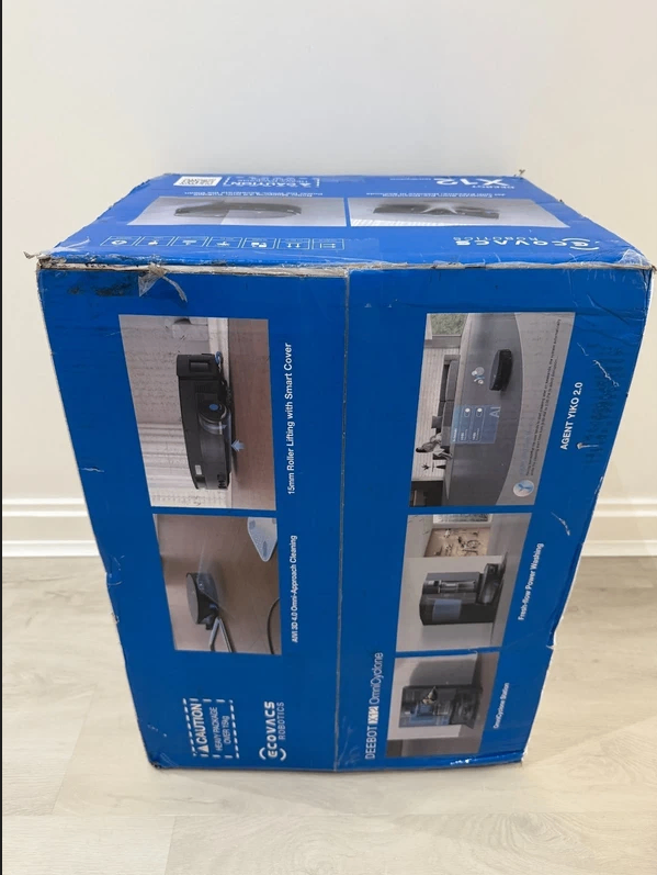 ECOVACS X12 OmniCyclone Bagless Robot Vacuum & Mop (22,000Pa) - RRP £900