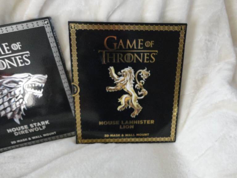 game of thrones 3D MASK/WALL MOUNT