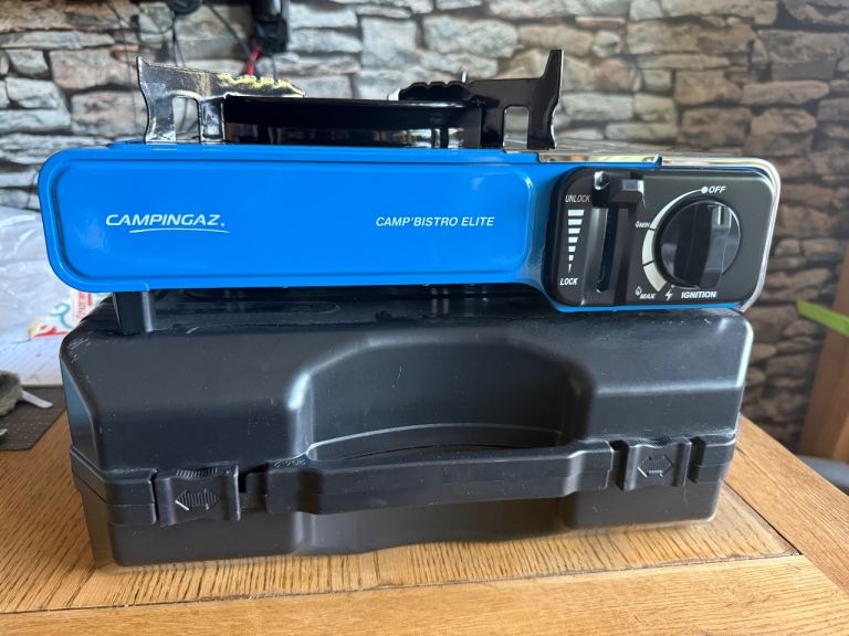 Campingaz Camp Bistro Elite Camping Stove – Blue, Good Condition