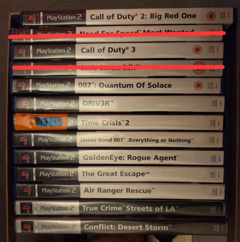 Play station 2 games