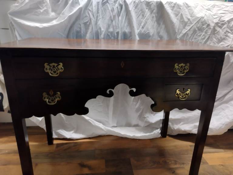 Antique Mahogany side table