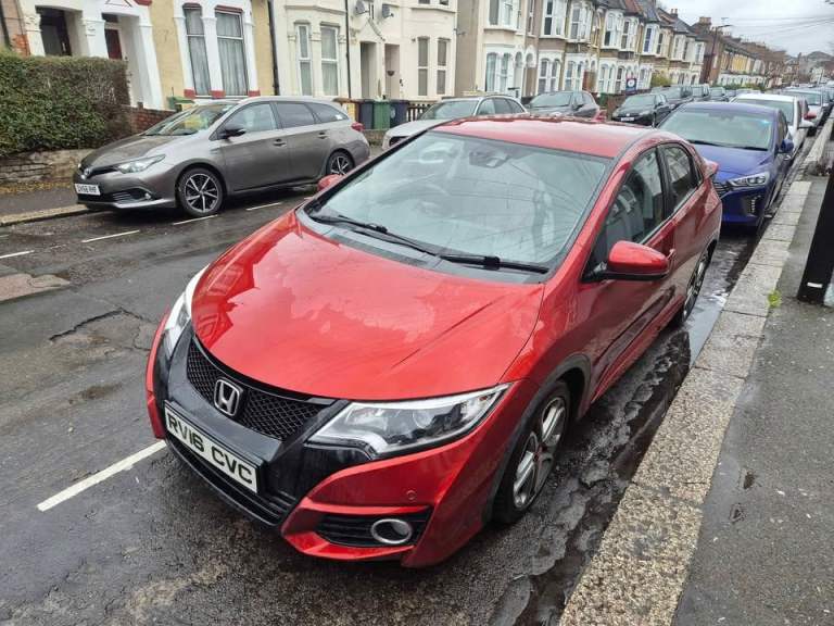 LOVELY ULEZ FREE HONDA CIVIC 2016 16 1.6 I DTEC SE PLUS, 5 DOOR HATCHBACK MANUAL, LONG MOT, £2195