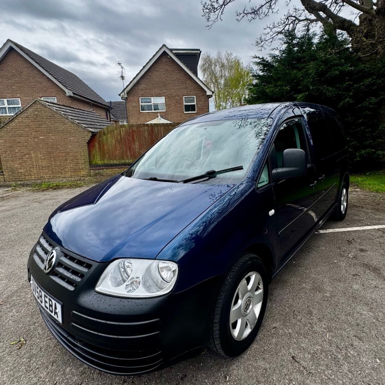 2008 VW Caddy TDI Maxi Life 1.9cc 5 Door both Sliding Rear  Semi-Auto Blue 