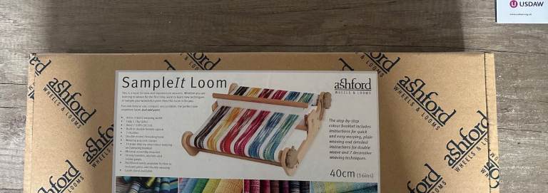 NEW Ashford SampleIT 16 inch Table top weaving loom