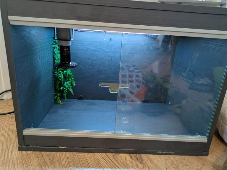 Small Grey compact Vivarium 