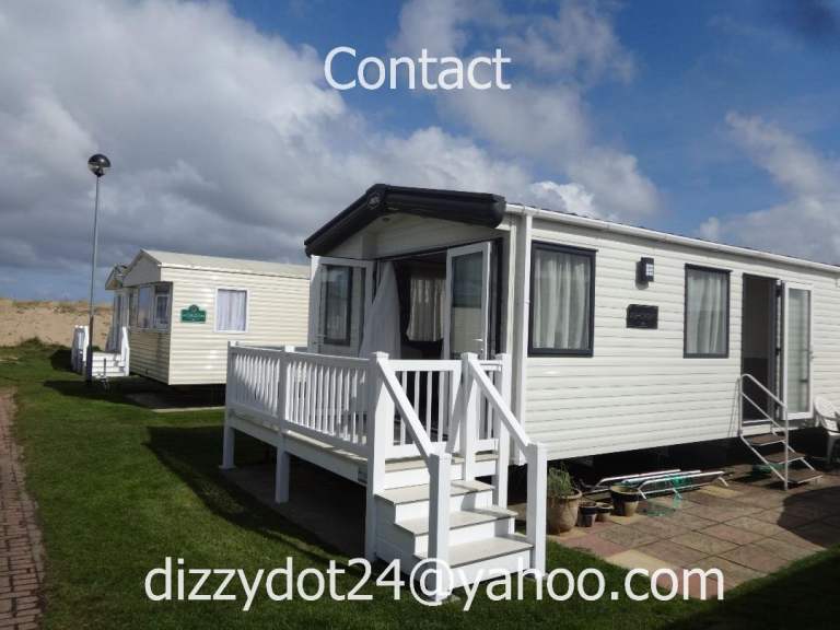  8 Berth (38x12ft) Gold caravan located at Haven site, Caister near Great Yarmouth