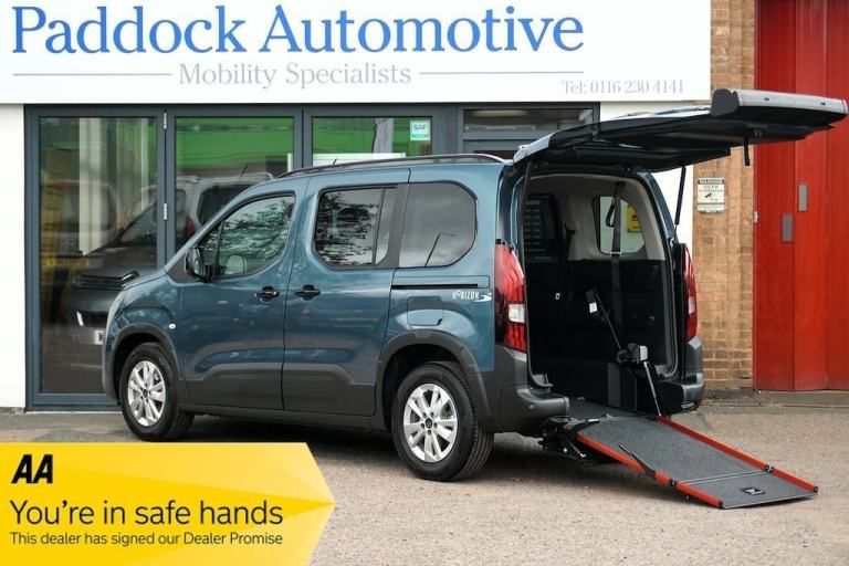 Peugeot Rifter BLUEHDI ALLURE, Disabled, Wheelchair Accessible Vehicle, WAV.