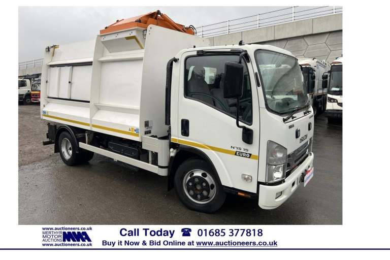 2020 Isuzu Forward URBAN 4X2 EASYSHIFT 7.5TON RECYCLING UNIT C/W SIDE BIN LIFT. -------------- NA...