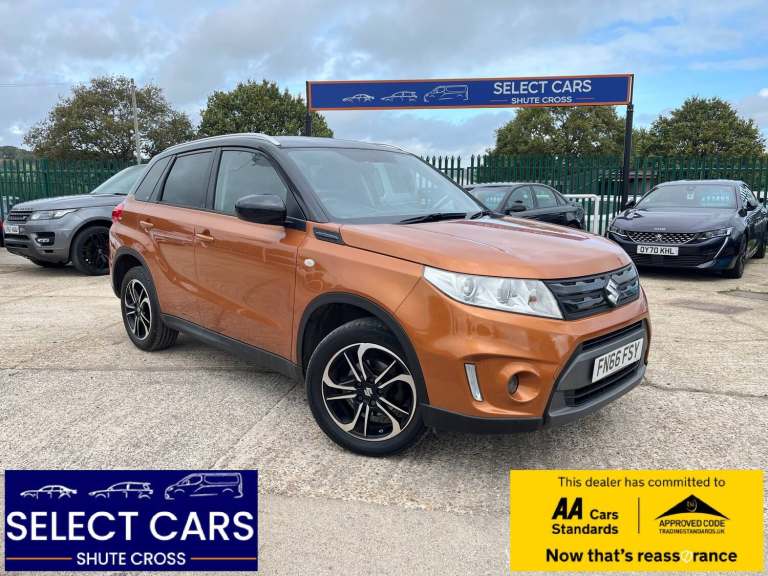 2016 Suzuki Vitara 1.6 SZ-T SUV 5dr Petrol Manual Euro 6 (s/s) (120 ps) Petrol