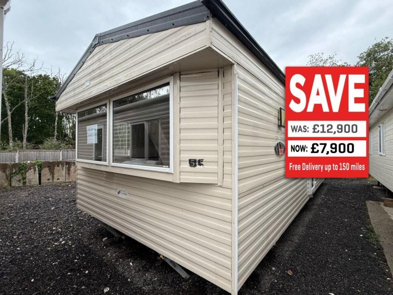 2 Bed Static Caravan 35x12 – DG + CH – Off Site – Self Build or Private Land Use