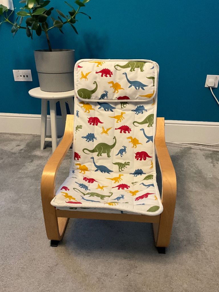 Multicoloured Fabric Kids' Armchair – Fantastic Condition