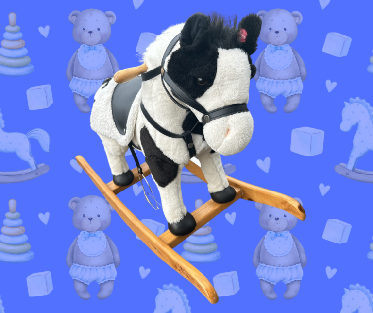 Chrisha Plush Rocking Horse 