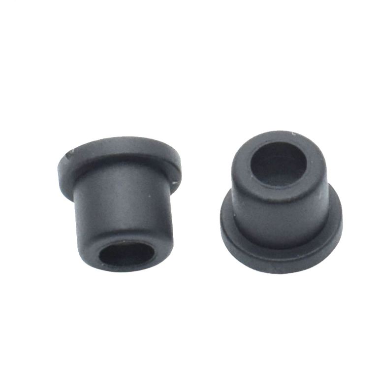 2x BMW Emblem Badge Grommets Black