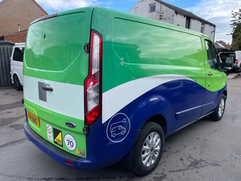 FORD TRANSIT CUSTOM 1.0 ECOBOOST LIMITED AUTOMATIC PETROL HYBRID ELECTRIC EURO