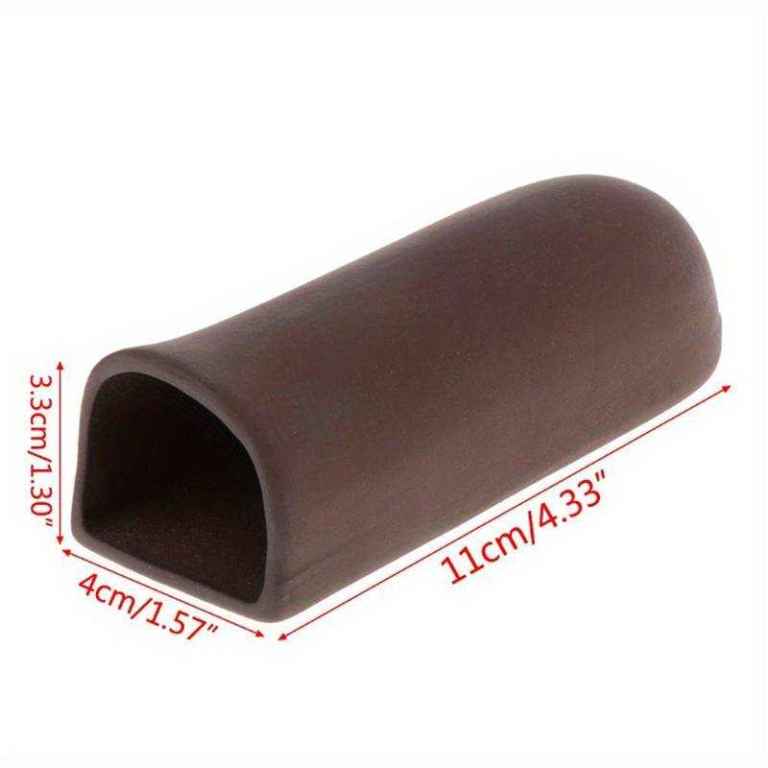 New D-Shape Pleco Breeding Caves Fish Hiding Tube Ceramic 11cm
