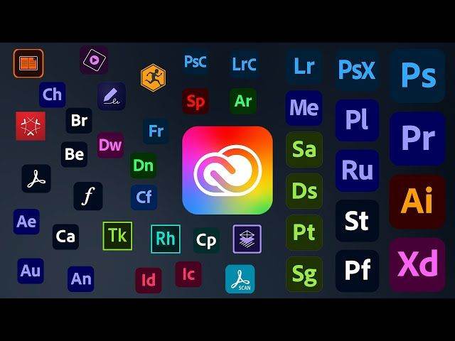 Photoshop, premiere Pro, illustrator... 2026 design collection 