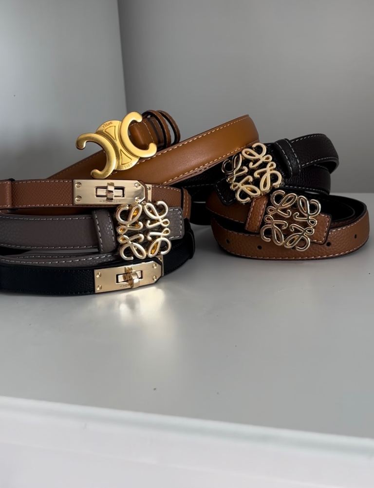 Ladies designer fashion belts 