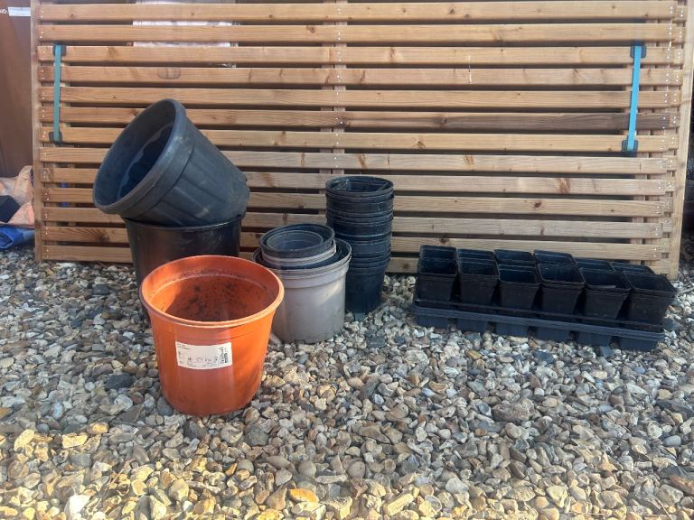 Plastic plant pots - Free
