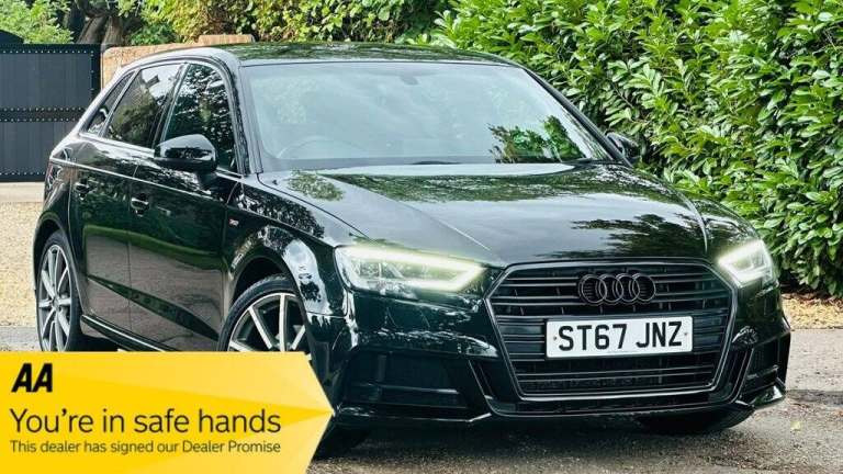 2017 Audi A3 1.5 TFSI CoD Black Edition Sportback 5dr Petrol Manual Euro 6 (s/s) (150 ps Hatchbac...