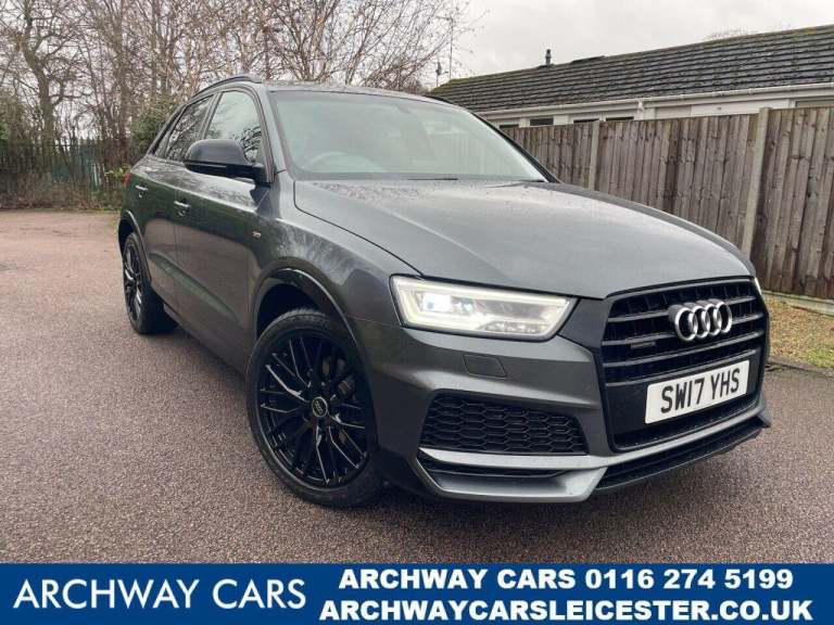 2017 Audi Q3 2.0 TDI Black Edition SUV 5dr Diesel Manual quattro Euro 6 (s/s)