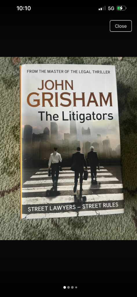 John Grisham The Litigators Paperback Book new