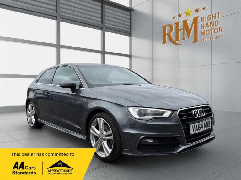 2015 Audi A3 2.0 TDI Quattro S Line 3dr S Tronic HATCHBACK DIESEL Automatic