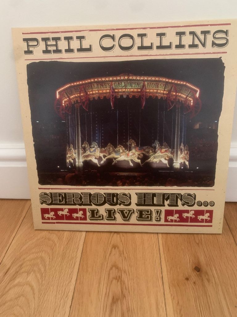 Vinyl Record - Phil Collins Serious Hits Live
